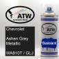 Preview: Chevrolet, Ashen Grey Metallic, WA810T / GLJ: 400ml Sprühdose, von ATW Autoteile West.